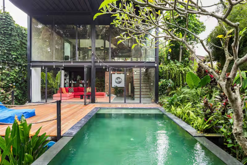 Modern 3BR Ubud Villa • Private Pool • Nature View 1