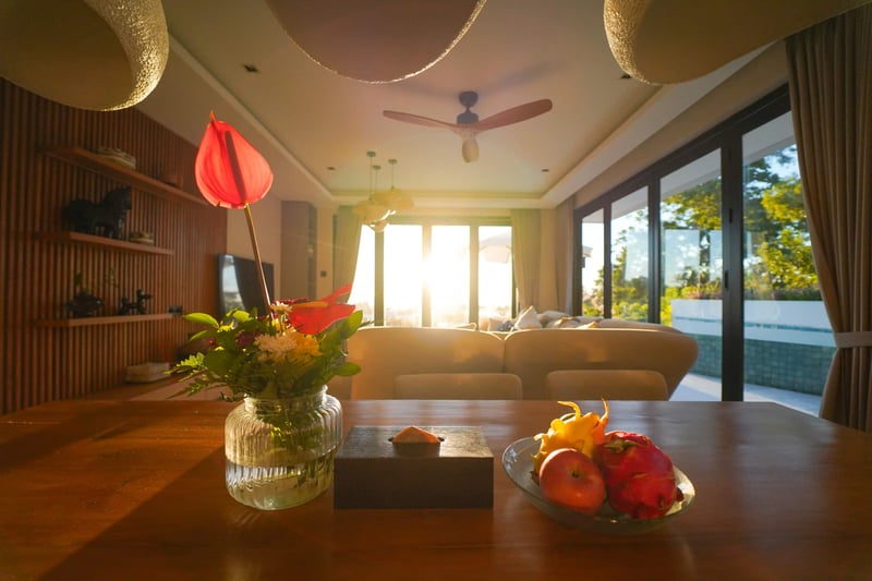 Zen Hillside Aquamarine 3BR Oceanview Private Pool 10