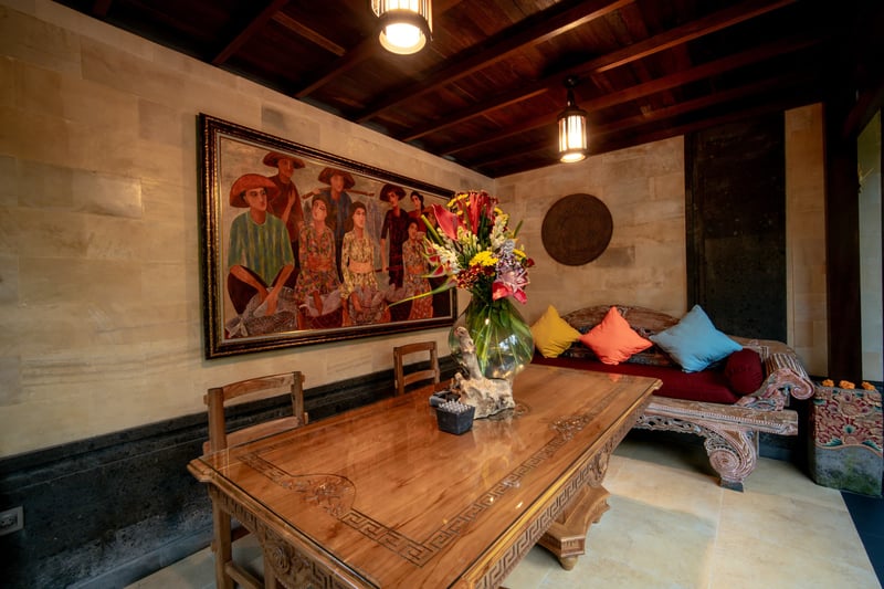 1-BR Private Villa in Ubud with Traditional Style — photo 3