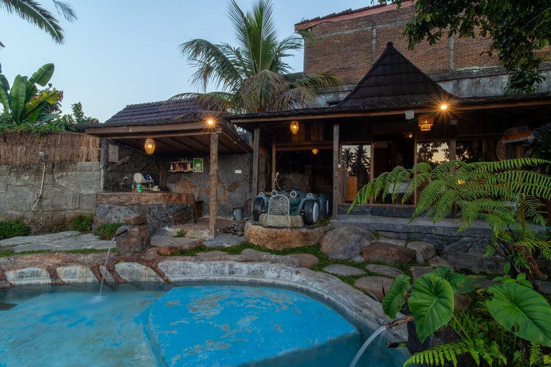 private jungle cabin + private poll + jungle view 31