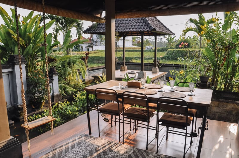 Legendary house "Eat Pray Love" w/rice fields view 13