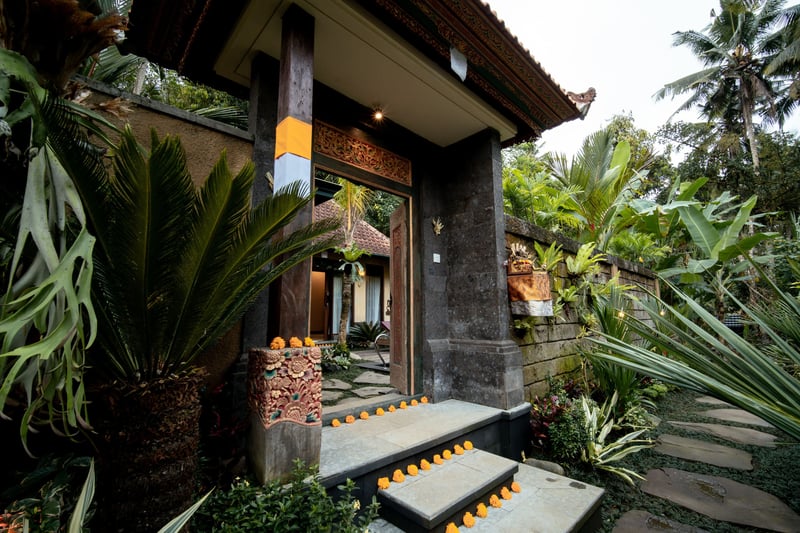 1-BR Private Villa in Ubud with Traditional Style 36