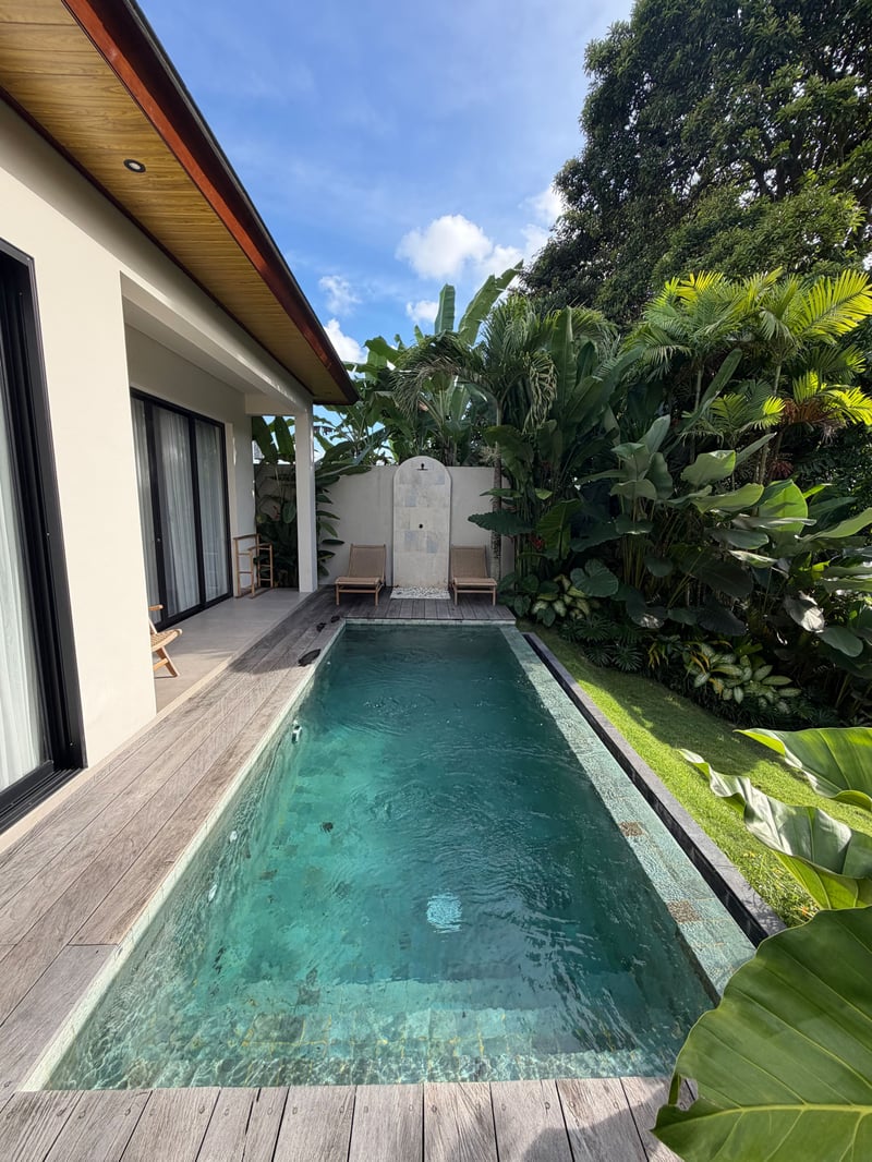 Ubud stylish jungle pool villa — photo 3