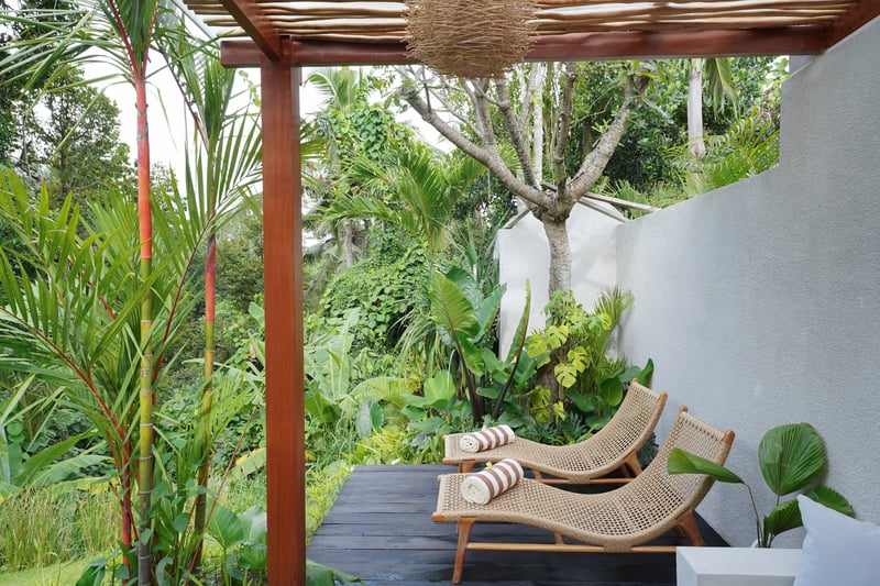 Ubud stylish jungle pool villa 21