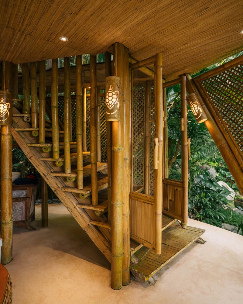 Beautiful Bamboo Treehouse with Waterfall & Pool 18