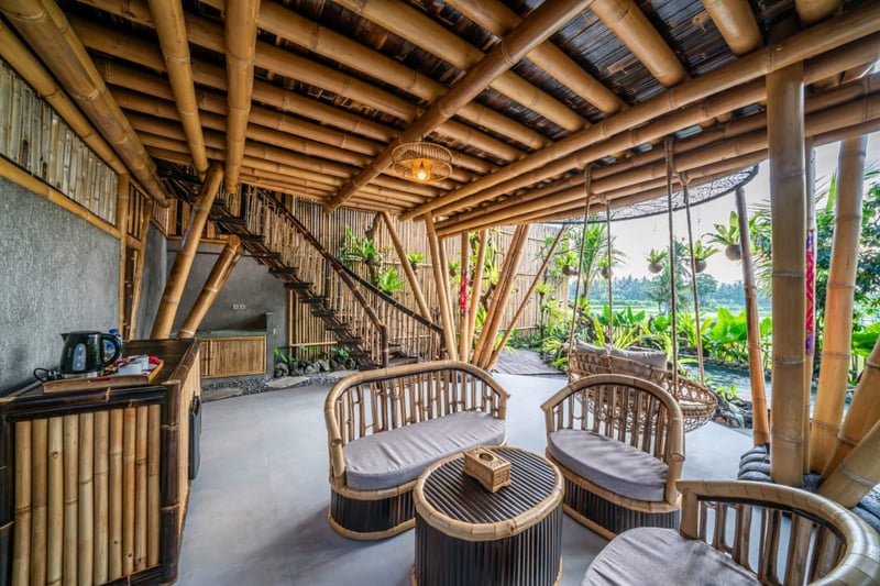 Bamboo Suite 1BR - Private Pool + Rice Field View 32