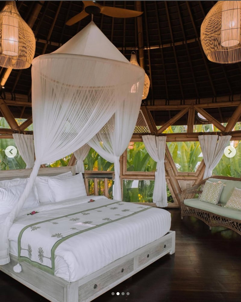 Beautiful Bamboo Treehouse w/ Jungle & Valley View 12