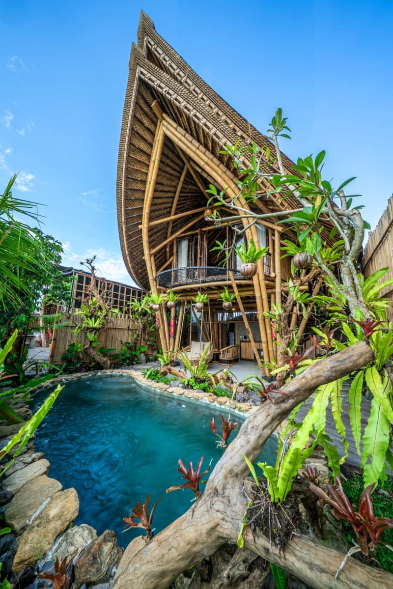 Bamboo Suite 1BR - Private Pool + Rice Field View 24