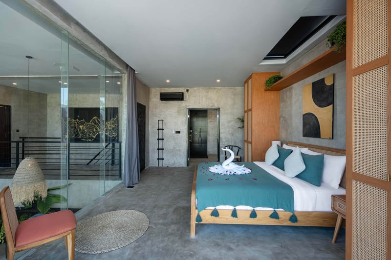 Artistic 4BD Villa with Private Pool & Jungle Vibe 18