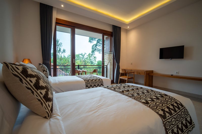 Yoga Sri - New Twin Room in Ubud 8