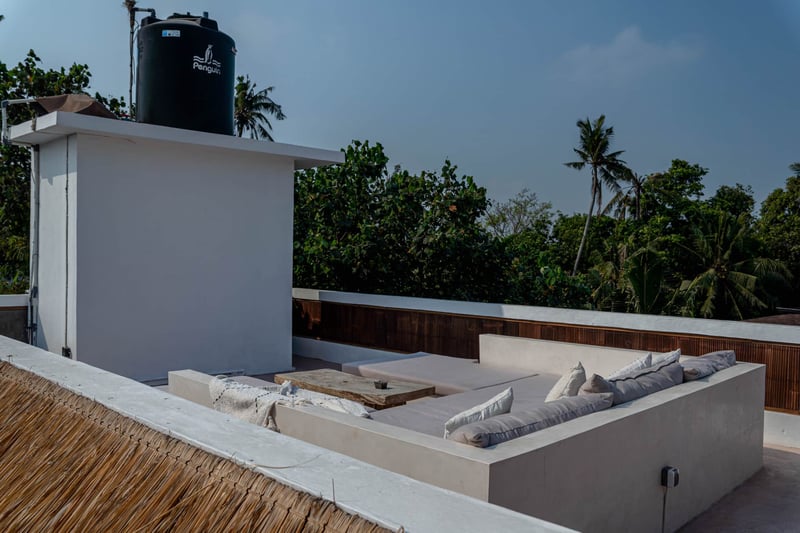 6-person  Boho Villa Canggu Perenenam, Rooftop cinema, pool 24