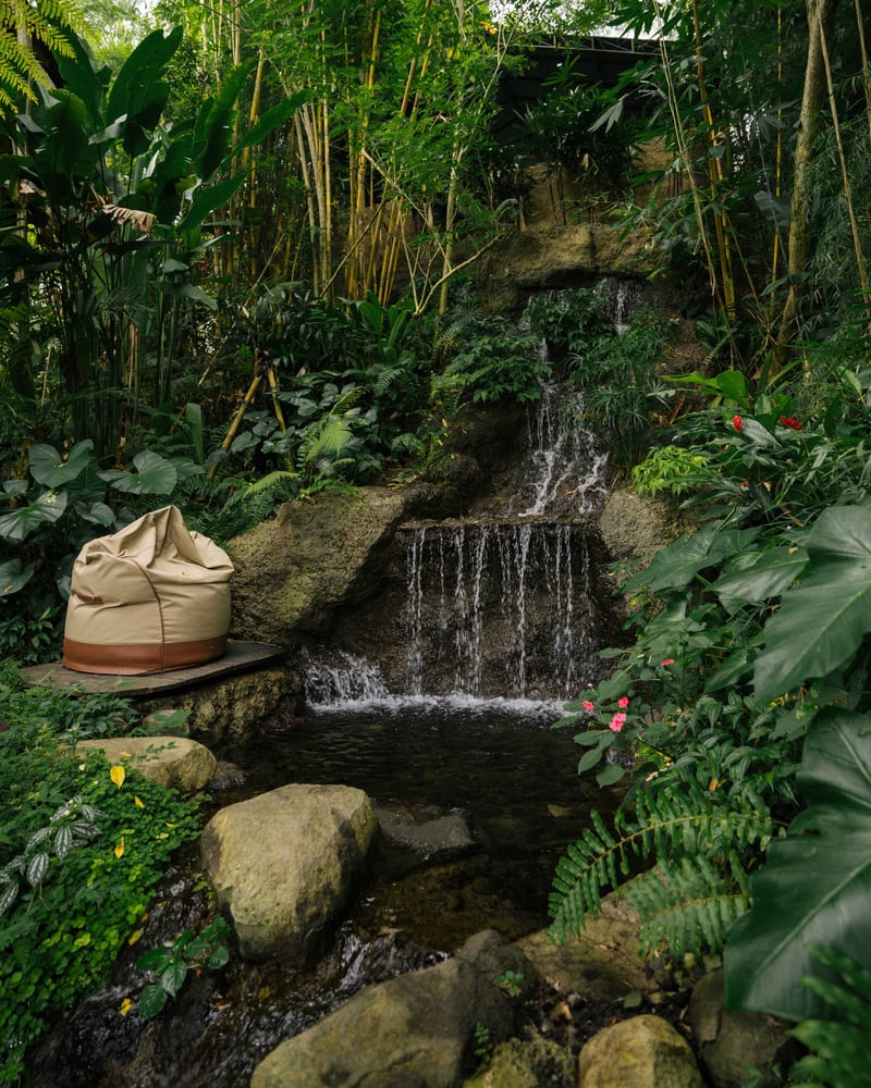 Beautiful Bamboo Treehouse with Waterfall & Pool 14