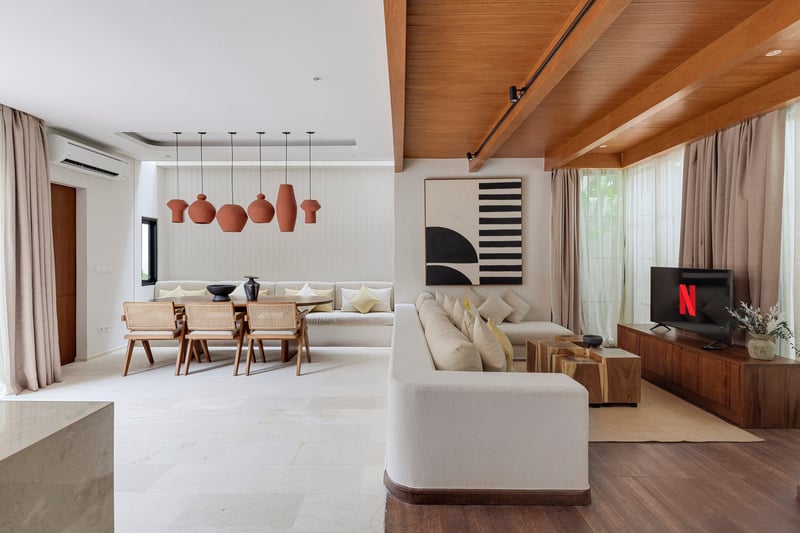 NEW 140m² Canggu LUX 2BR+Pool near Finns|Atlas 10