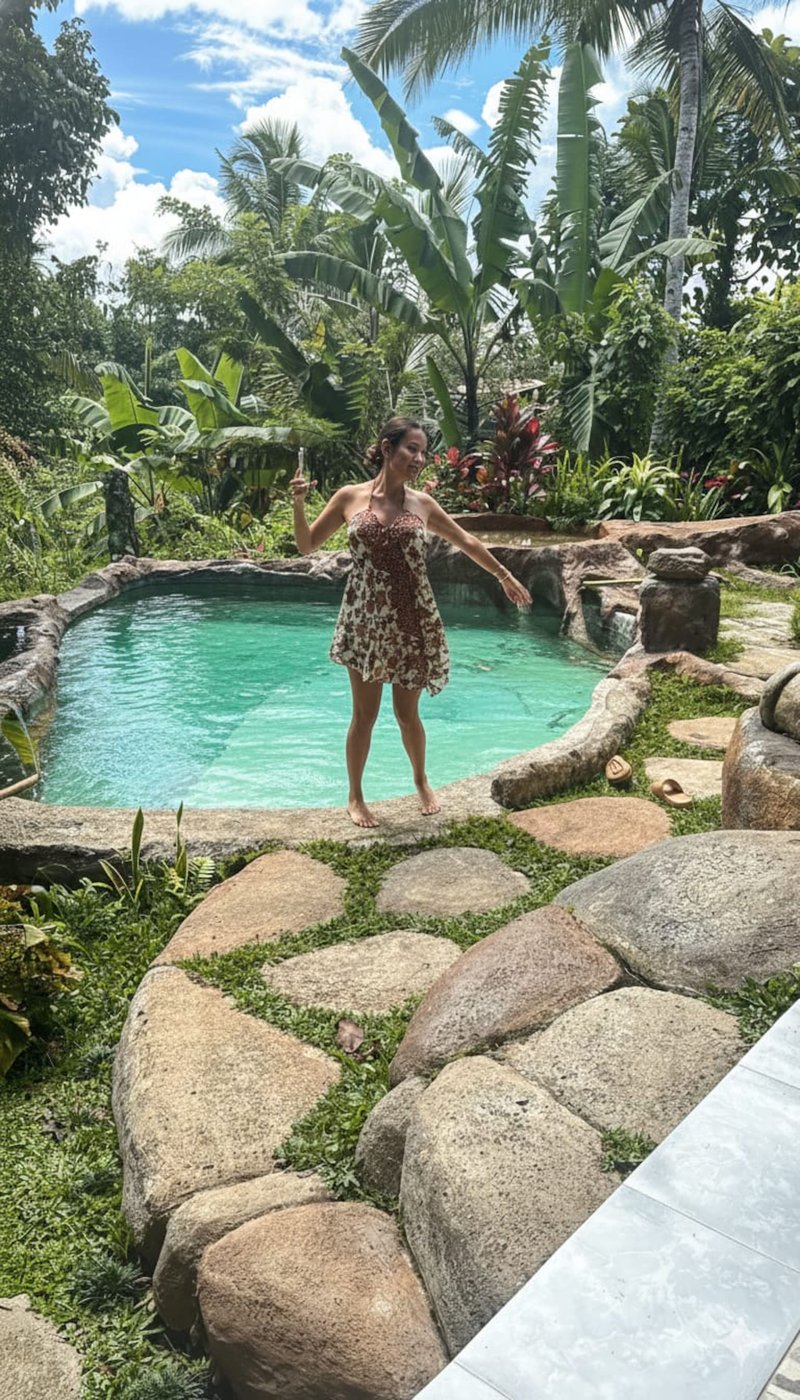 private jungle cabin + private poll + jungle view — photo 5