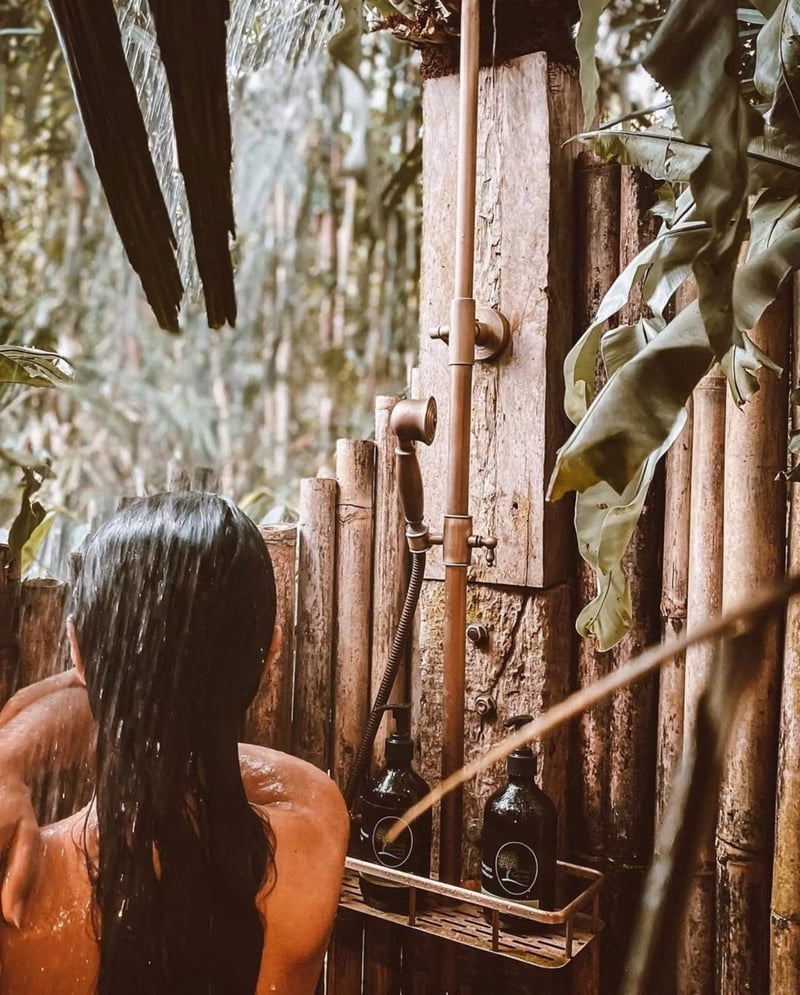 Enchanted Hobbit Treehouse Nestled in the Jungle 14