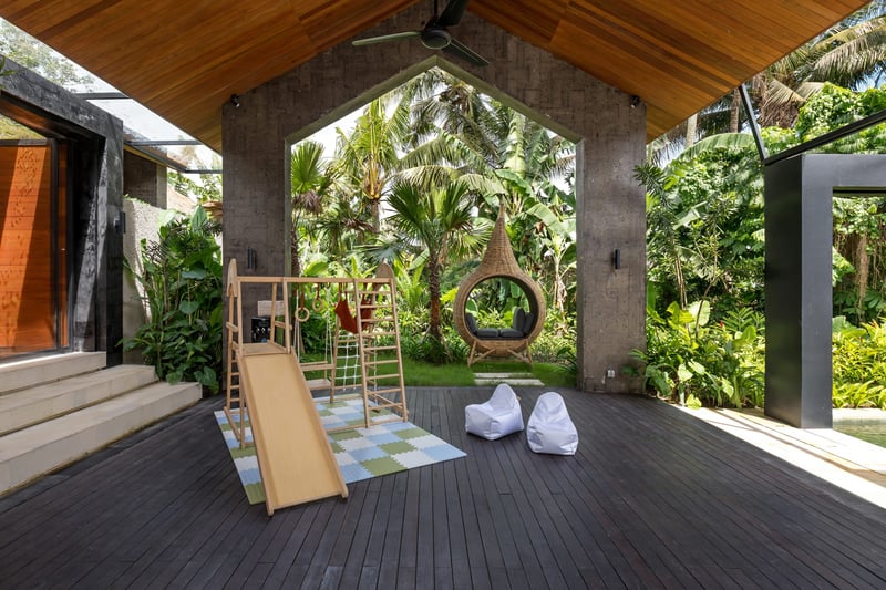 12BD Jungle retreat: slide, gym, spa, sauna, yoga 7
