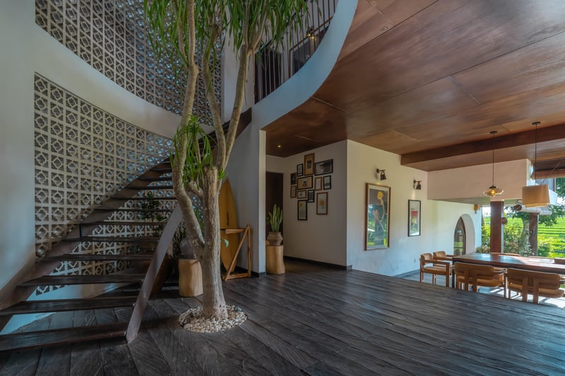 Villa Bao: 6BR Canggu Retreat w/ Rice Field Views! 13