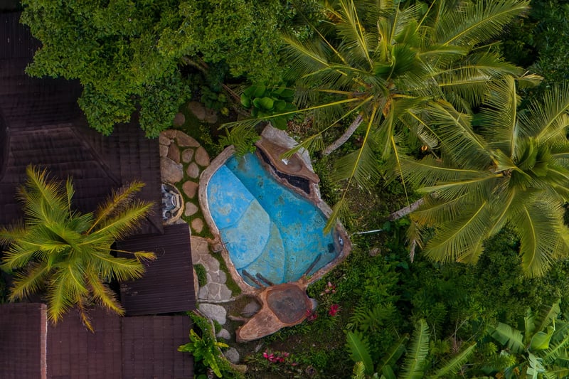 private jungle cabin + private poll + jungle view 28