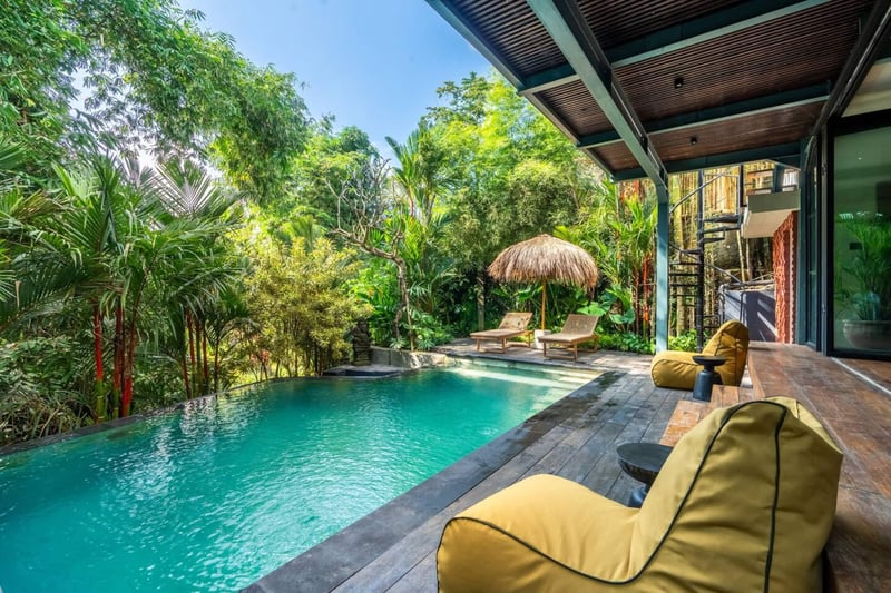 Luxury villa Lestari 1 with private pool in Ubud 33