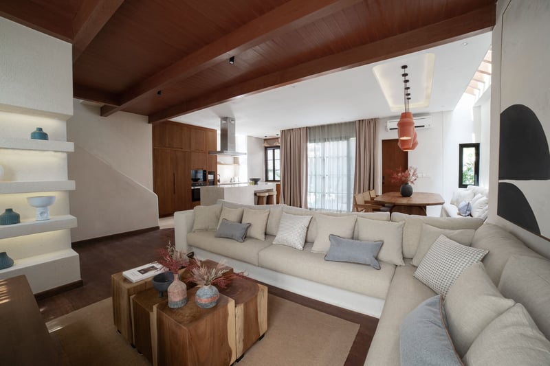 Nila 140m² Lux 2BR Private Pool near Finns|Atlas 12