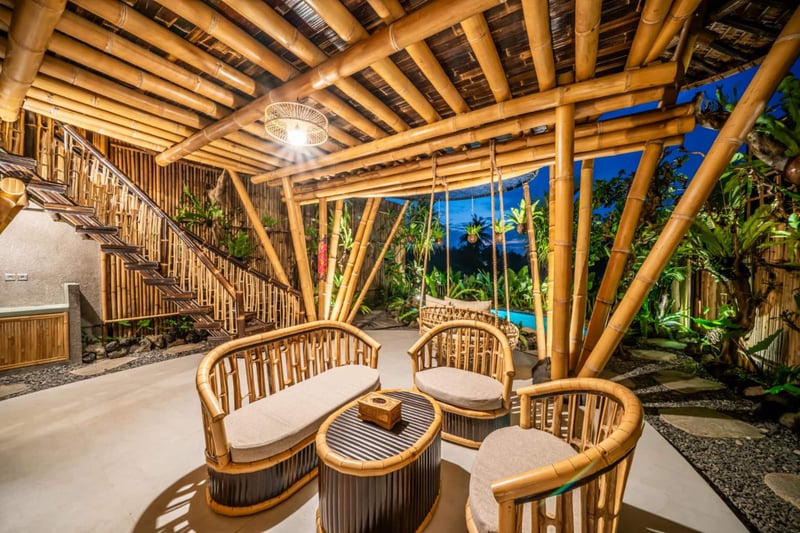Bamboo Suite 1BR - Private Pool + Rice Field View 33