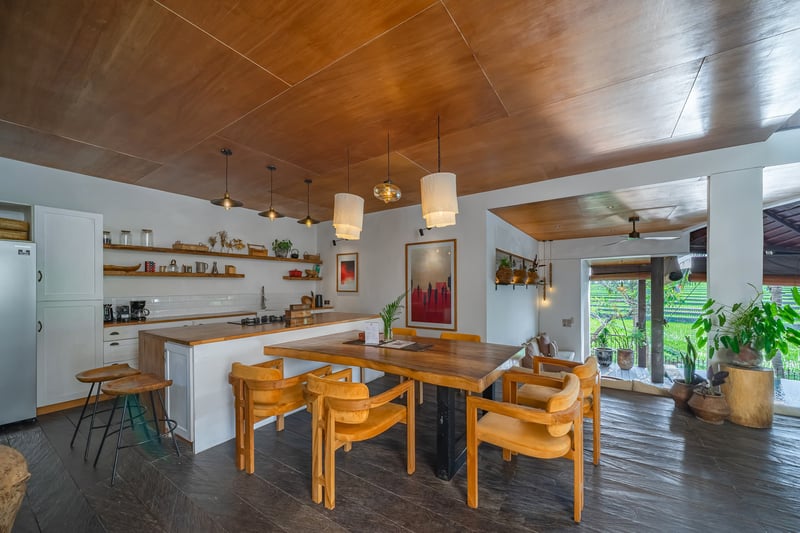 Stunning 9BR | 180° Rice Fields View in Canggu 21