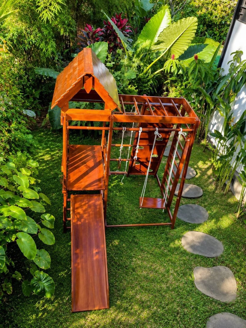 Modern 3BR Ubud Villa • Private Pool • Nature View — photo 4