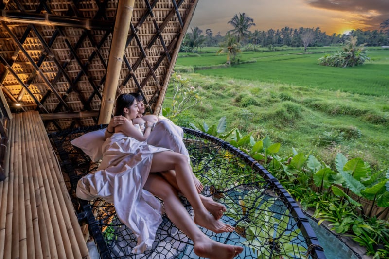 Bamboo Suite 1BR - Private Pool + Rice Field View 15