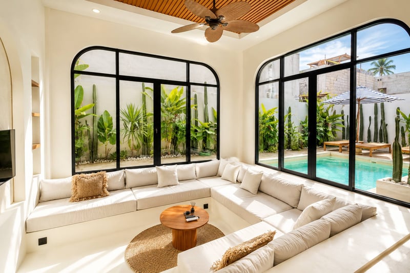 Chic 2BR villa near Pererenan beach sunsets — photo 3