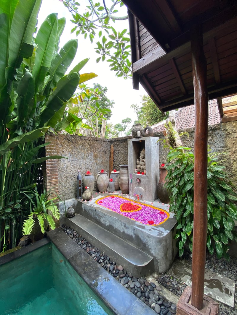 Pabuan Villa, private, bergaya etnik dan romantis 40