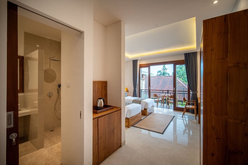 Yoga Sri - New Twin Room in Ubud — photo 4