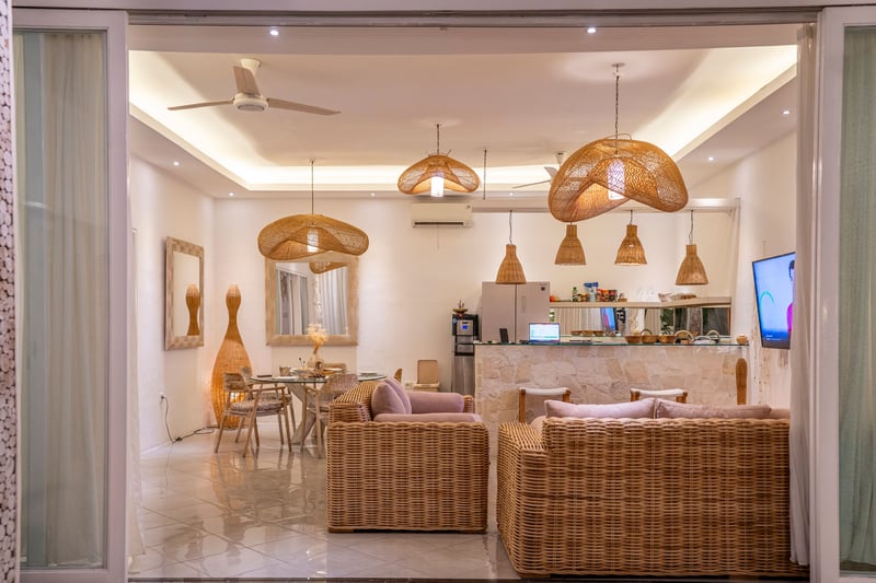 Cozy 3BR w/Pool, Sauna, IceBath 5 min Canggu beach 1