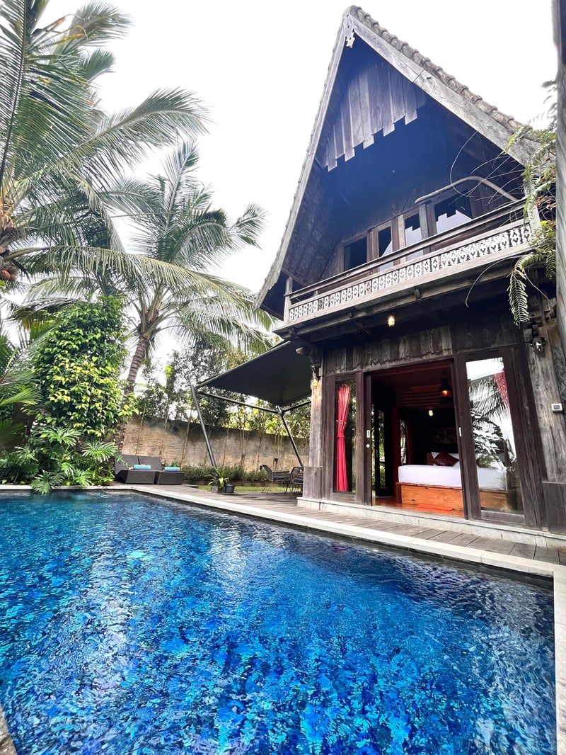 Private Infinity Pool 2BR Ricefield Retreat w/ BF 1