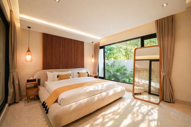 Zen Hillside Aquamarine 3BR Oceanview Private Pool 8