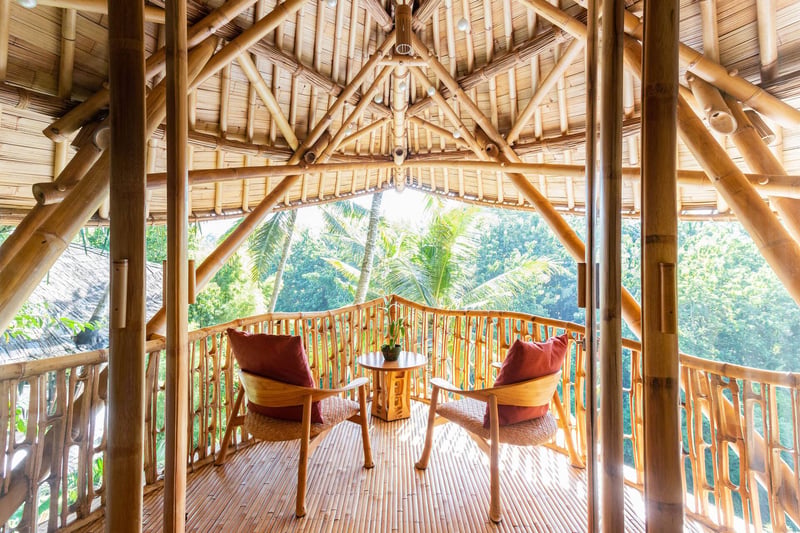 Ananda House 3bds Eco Bamboo House Pool River View 14