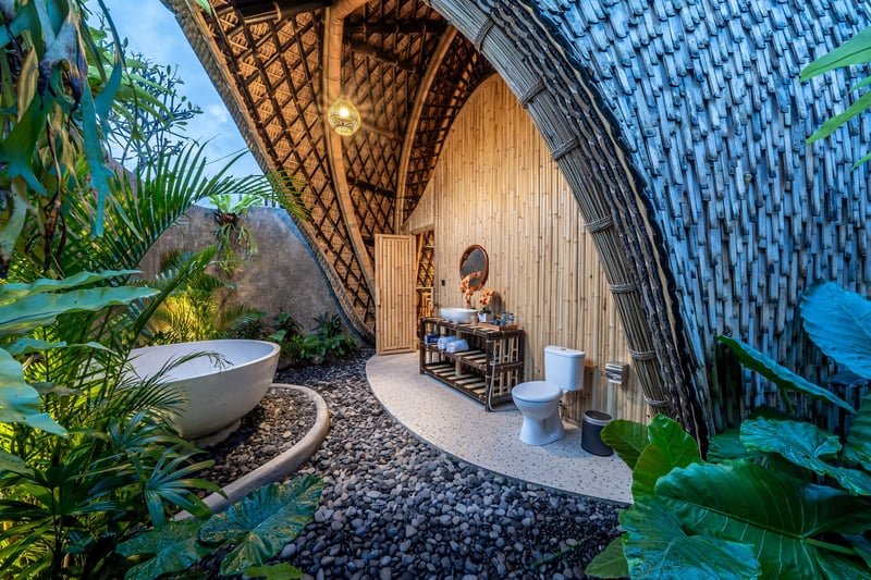 Bamboo Suite 1BR - Private Pool + Rice Field View 12