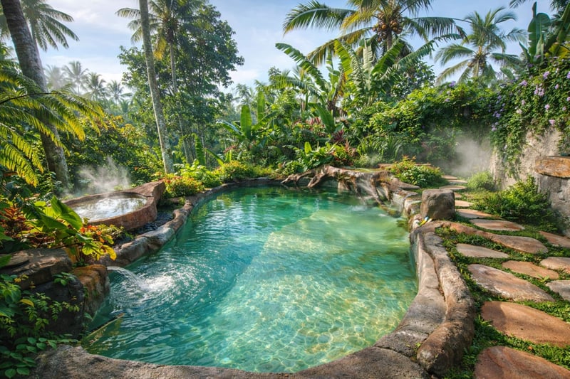 private jungle cabin + private poll + jungle view — photo 2