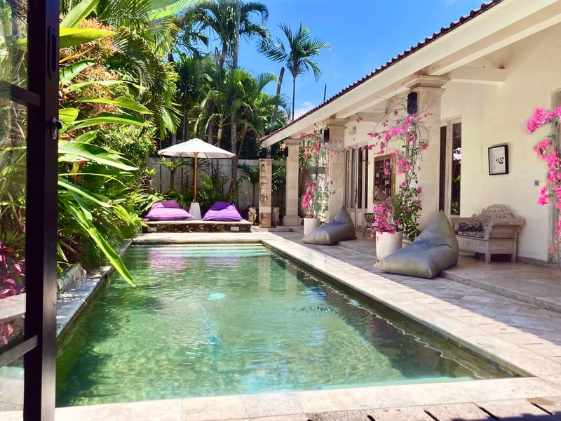 Peaceful 3BR Private Pool Walk toTh Beach Seminyak 1