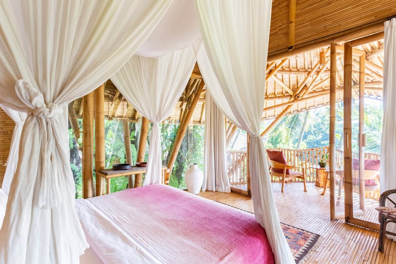 Ananda House 3bds Eco Bamboo House Pool River View 13