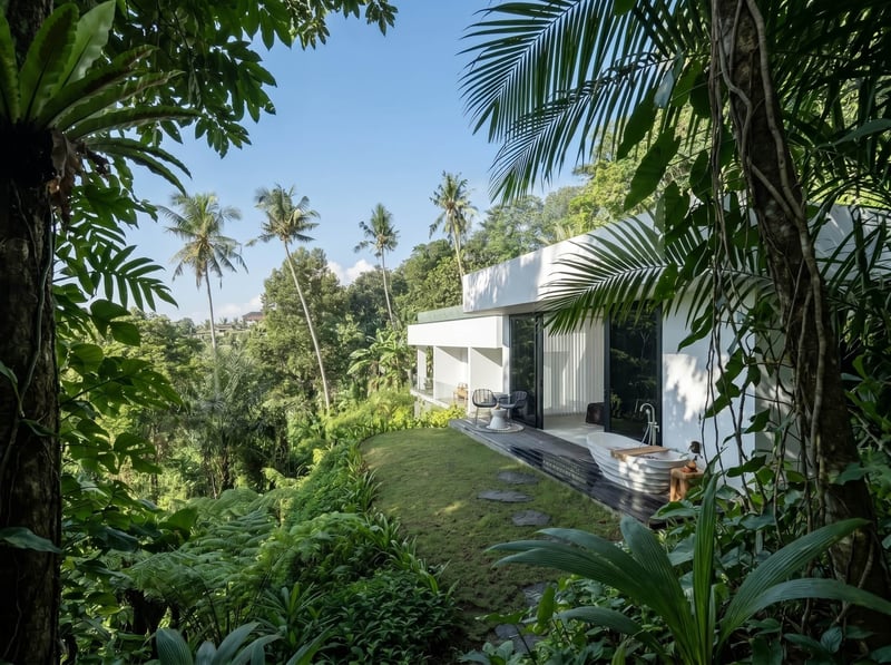 Supreme Villa 4BR Ubud Epic Pool Sunrise Canyon 37