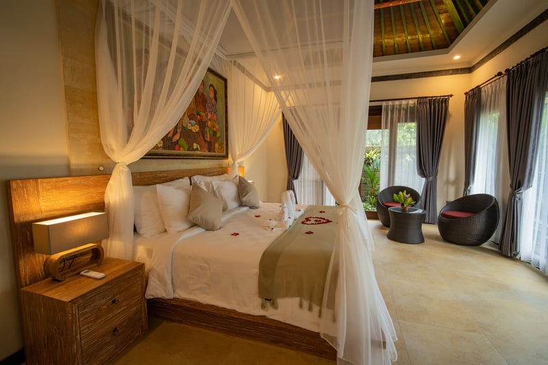 1-BR Private Villa in Ubud with Traditional Style 11