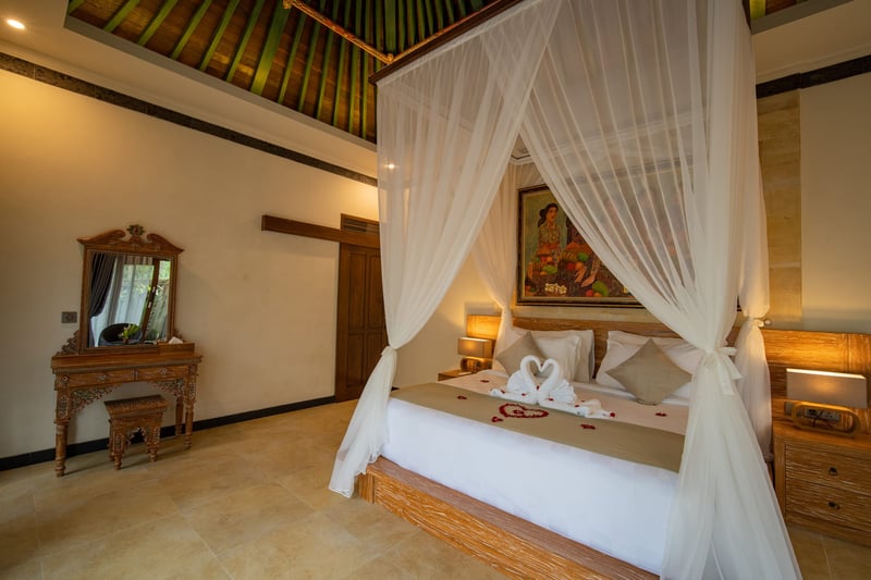 1-BR Private Villa in Ubud with Traditional Style 18