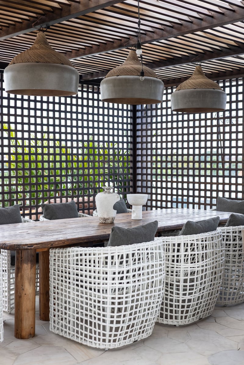 Lux 3BR Rooftop BBQ |near FINNS Atlas | Berawa 33