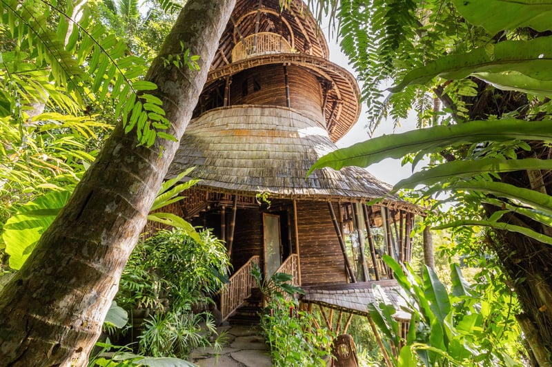 Ananda House 3bds Eco Bamboo House Pool River View 29
