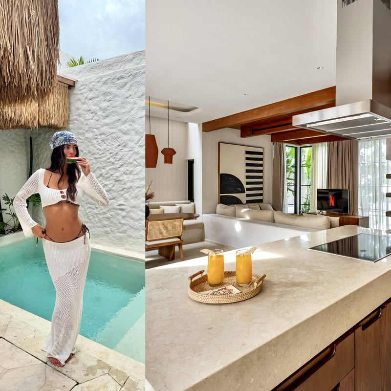 NEW 140m² Canggu LUX 2BR+Pool near Finns|Atlas 1