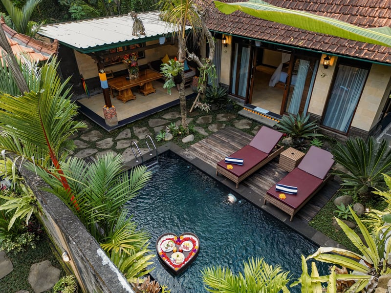 1-BR Private Villa in Ubud with Traditional Style — photo 2