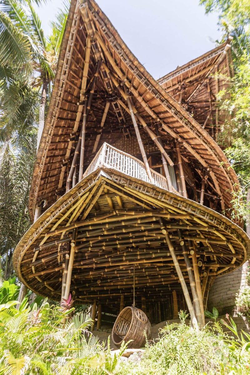 Ananda House 3bds Eco Bamboo House Pool River View 34