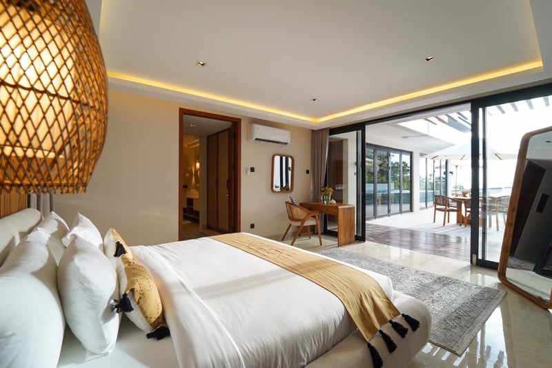 Zen Hillside Aquamarine 3BR Oceanview Private Pool — photo 2
