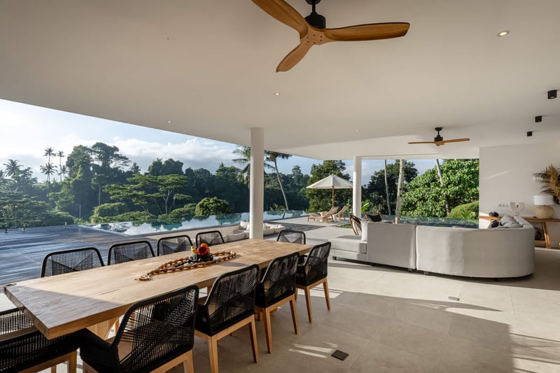 Supreme Villa 4BR Ubud Epic Pool Sunrise Canyon — photo 5