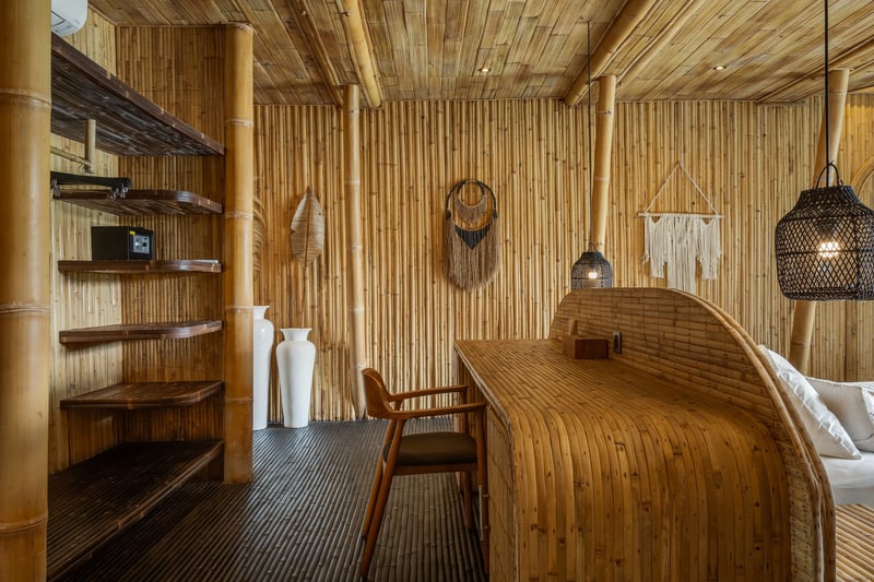 Enam - Bamboo Villa in Eco Six Bali Resort 12